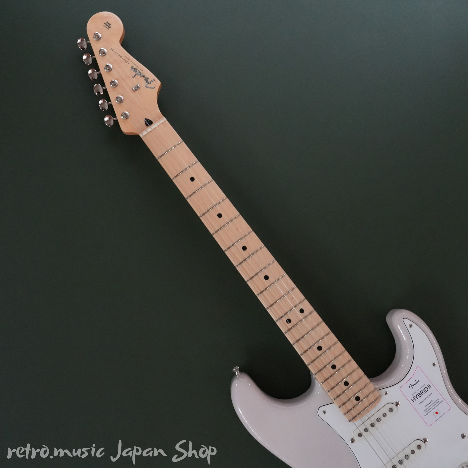 Fender Electric Guitar Made in Japan Hybrid II Stratocaster Maple US Blonde