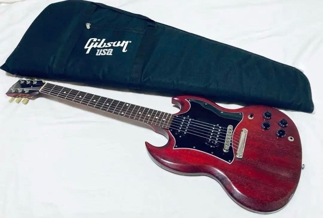 Electric Guitar Gibson SG Special Faded 2012 Worn Cherry Made in USA with Bag