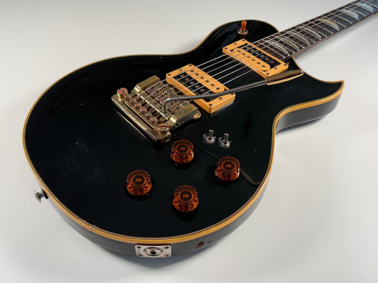 Aria Pro II PE-R80KV w/Kahler ’83 Vintage MIJ Electric Guitar Made in Japan