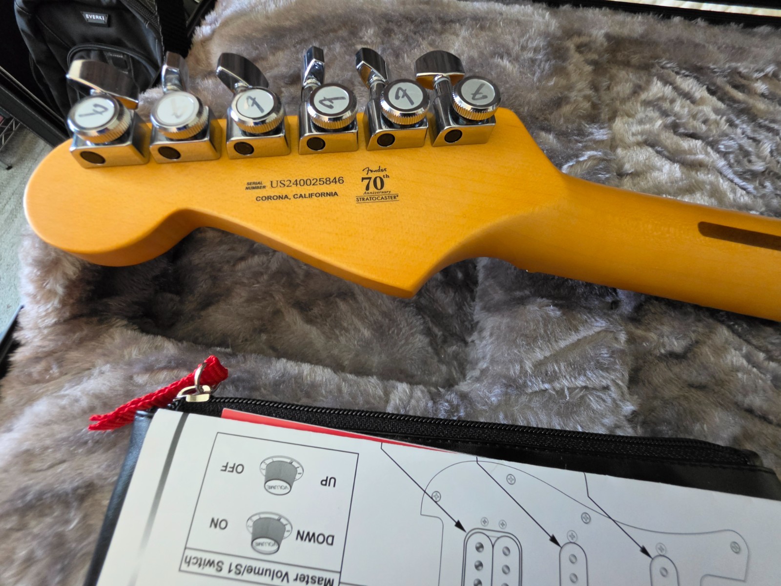 Fender American Ultra II Stratocaster HSS 2024 Solar Flare – Bought but Unused!