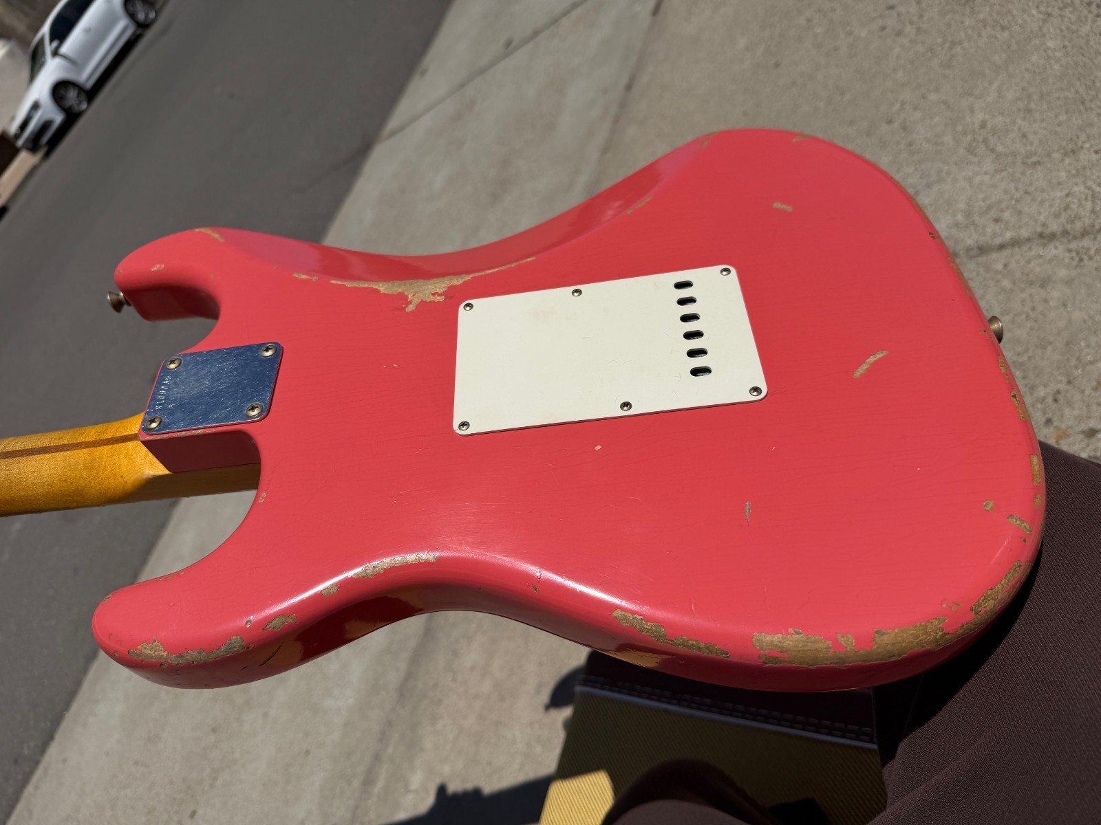 Fender Custom Shop Masterbuilt Todd Krause 56 Relic Stratocaster Fiesta Red