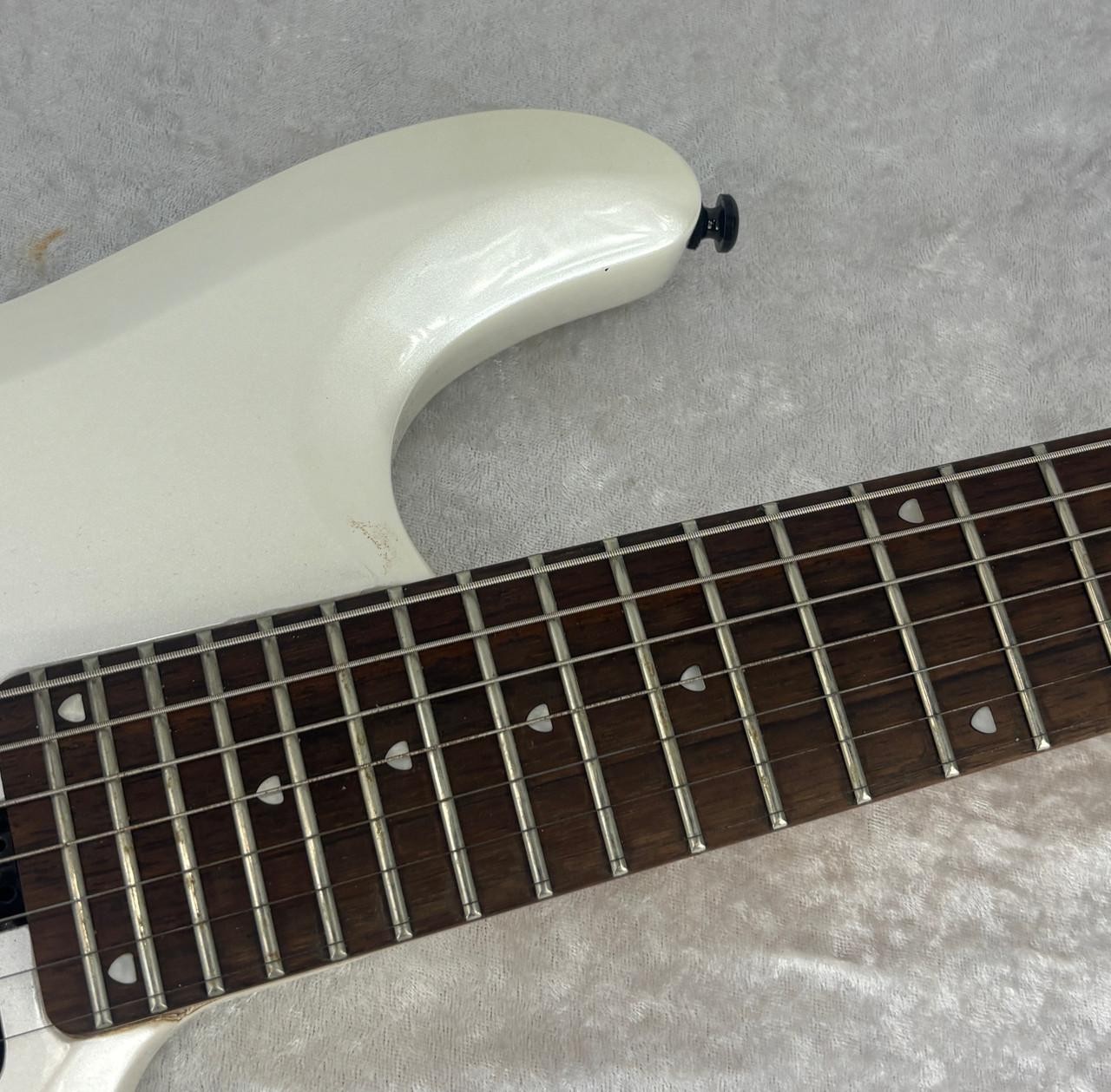 Sterling by Music Man JP70 John Petrucci guitar in pearl finish w/ bag