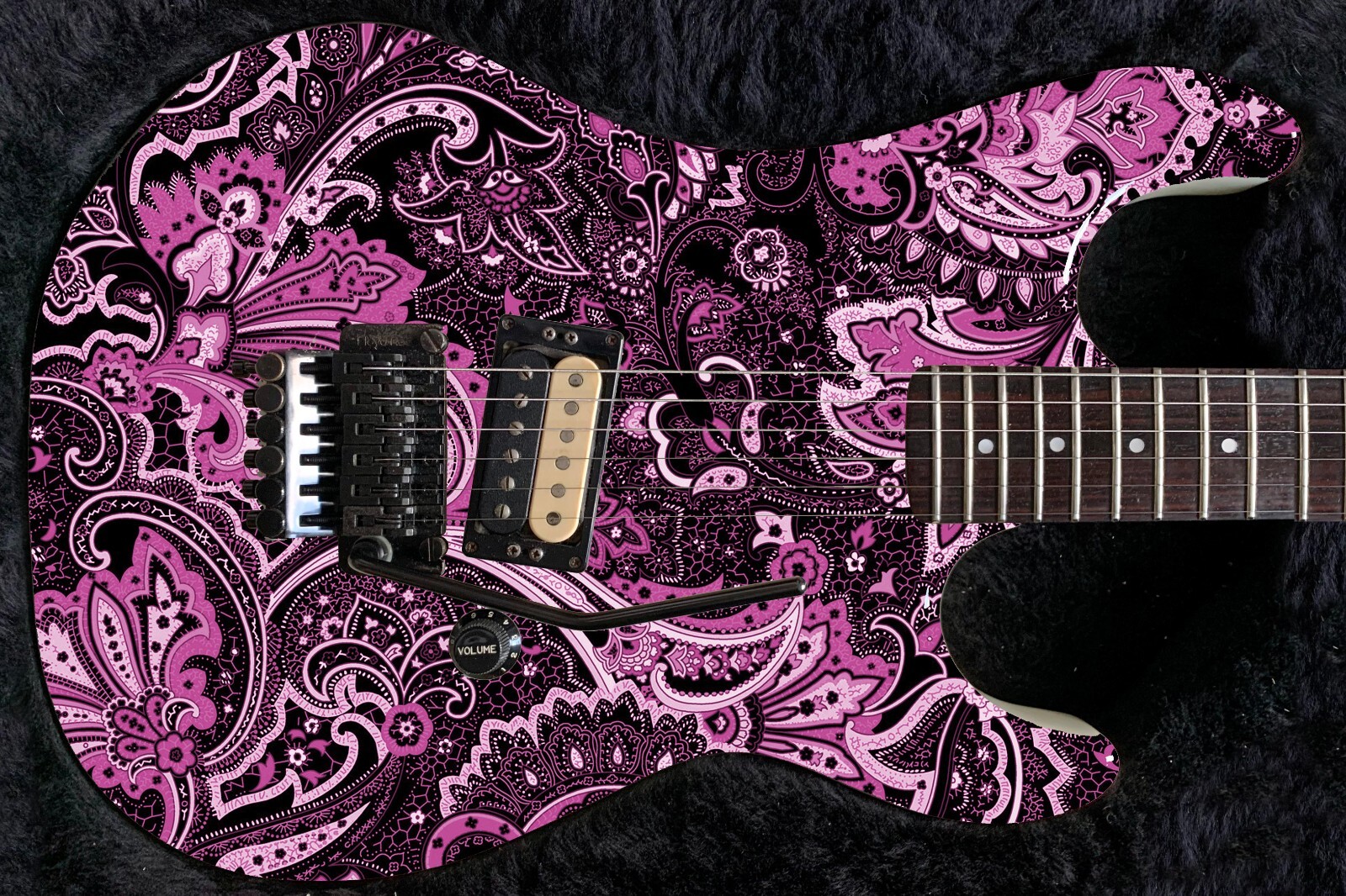 Guitar Skin Wrap Axe Reface Floral Mystical Botanicals 8 colors – 1325