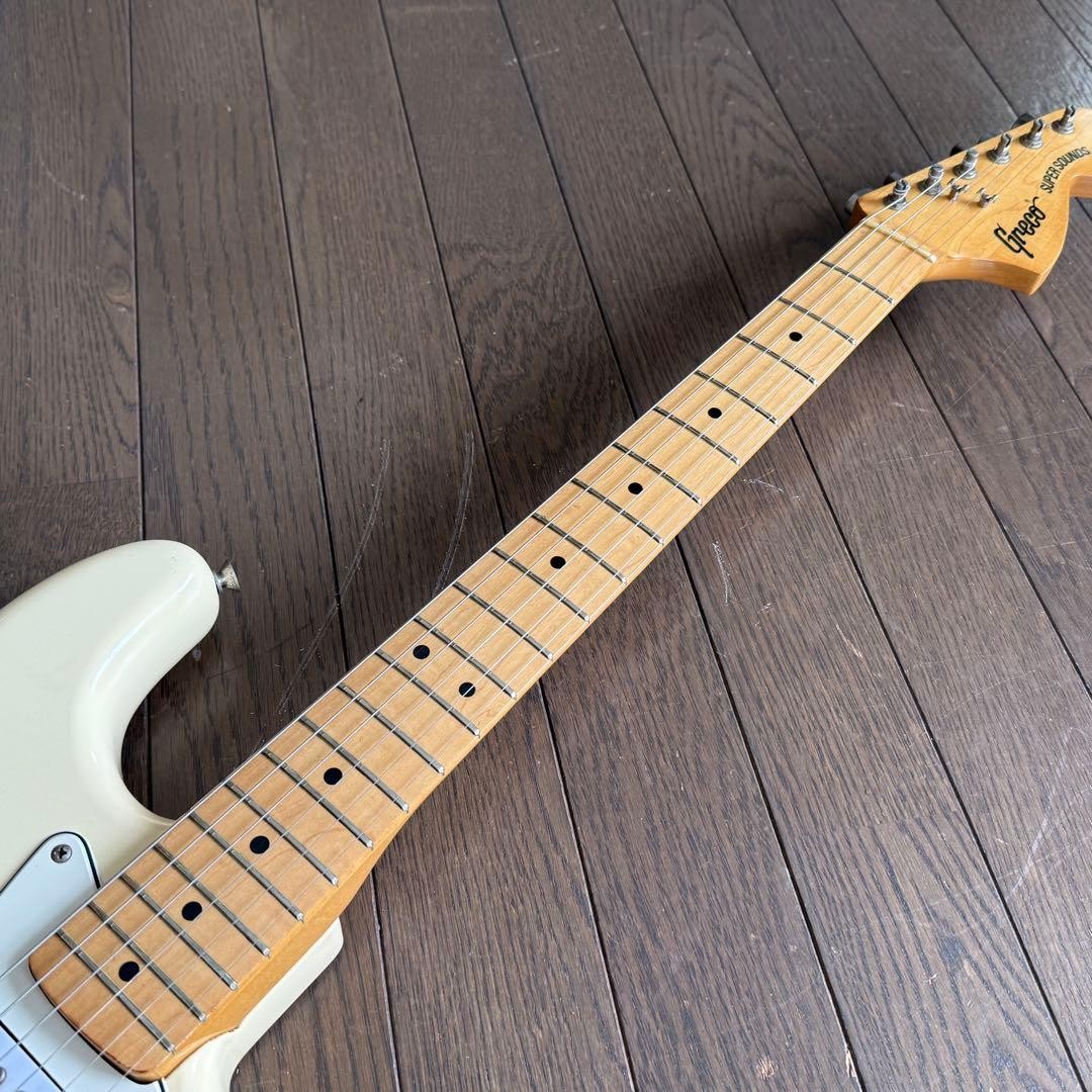 Greco SUPER SOUNDS SE500W White Manufactured in September 1976 from Japan