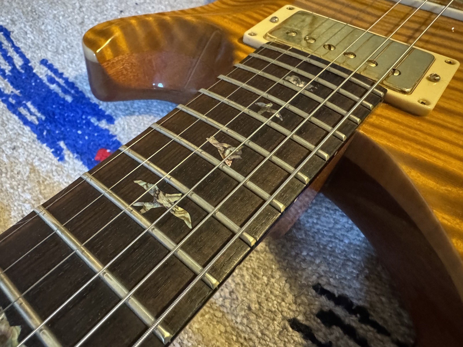 Perfect Top! 2003 PRS Artist Custom 22 – Amber