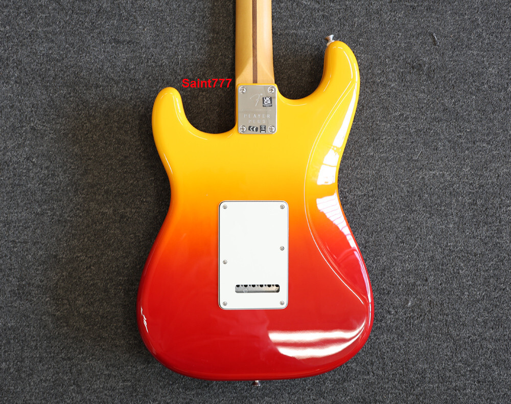 Fender Player Plus Stratocaster Electric Guitar Tequila Sunrise Mexico
