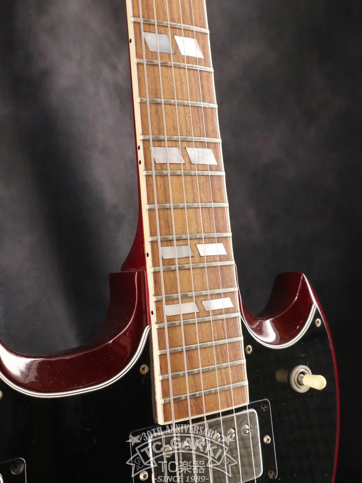 Gibson EDS-1275 Double Neck Heritage Cherry USA 1991 SG Solid Electric Guitar