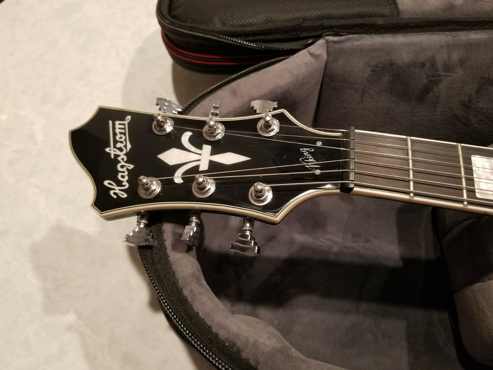 Hagstrom Viking Semi-Hollowbody Electric Guitar Tobacco Sunburst