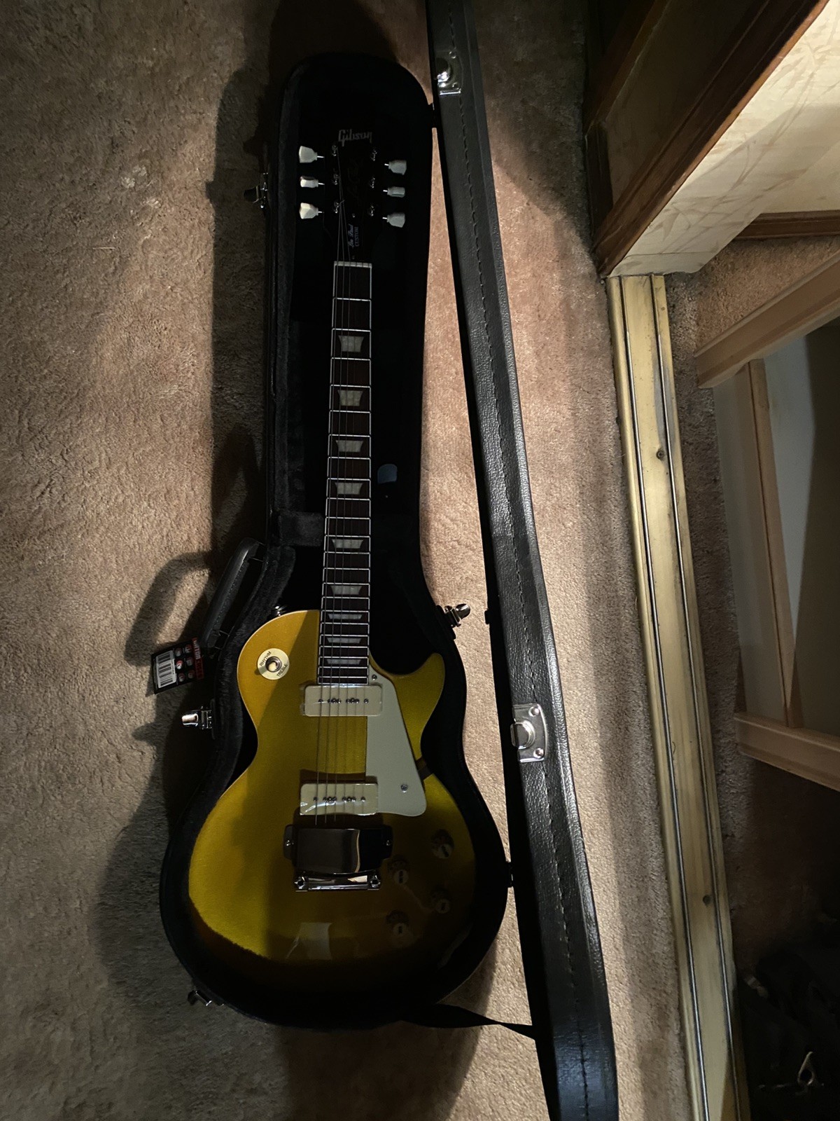 Gold Metallic (China Copy) Gibson Les Paul Custom