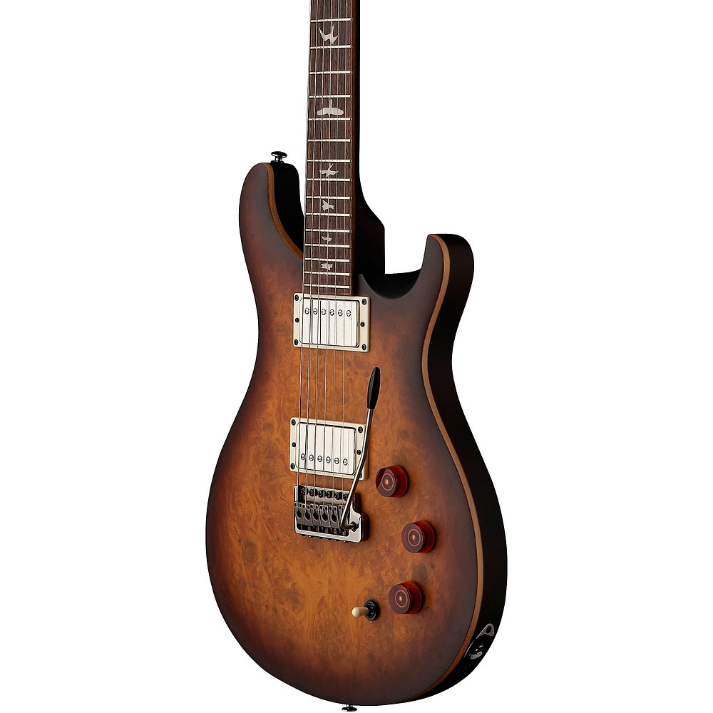 PRS SE Exotic DGT Laurel Burl Electric Guitar McCarty Tobacco Burst Refurbished