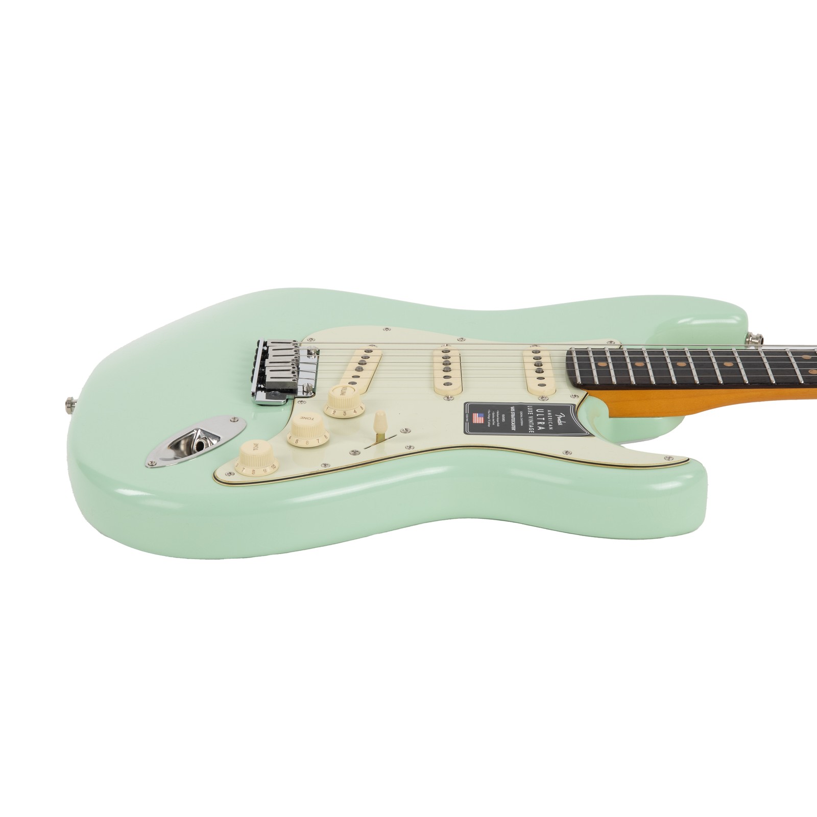 Fender American Ultra Luxe Vintage ’60s Stratocaster Rosewood – Surf Green