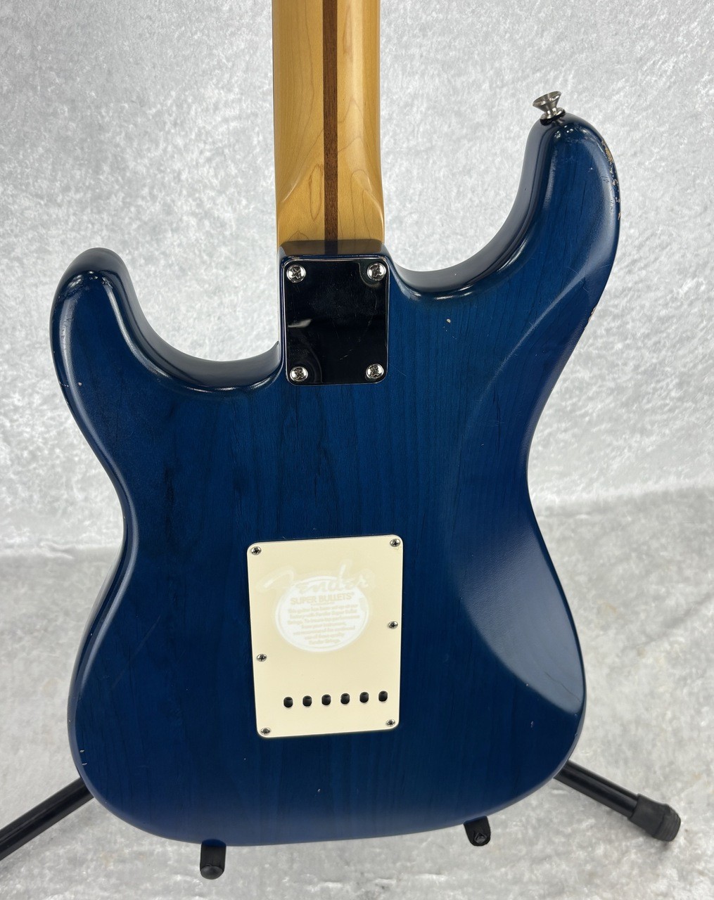 2002 Fender Highway One USA Stratocaster Sapphire Blue Transparent