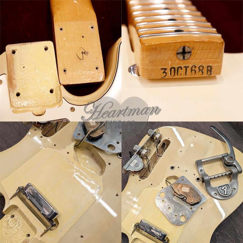 Fender Vintage Telecaster ’68 W/Bigsby Tremolo Laminate Maple Fingerboard Safe d