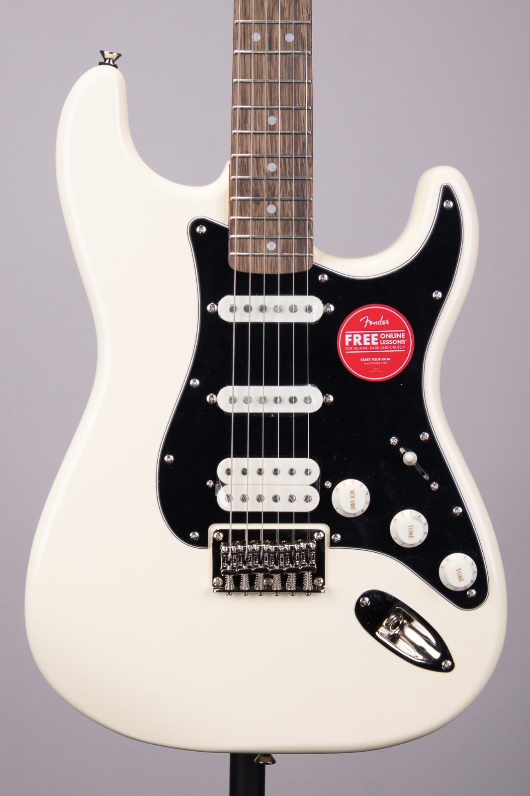 Squier Classic Vibe ’70s Stratocaster HT HSS Electric Guitar – Olympic White