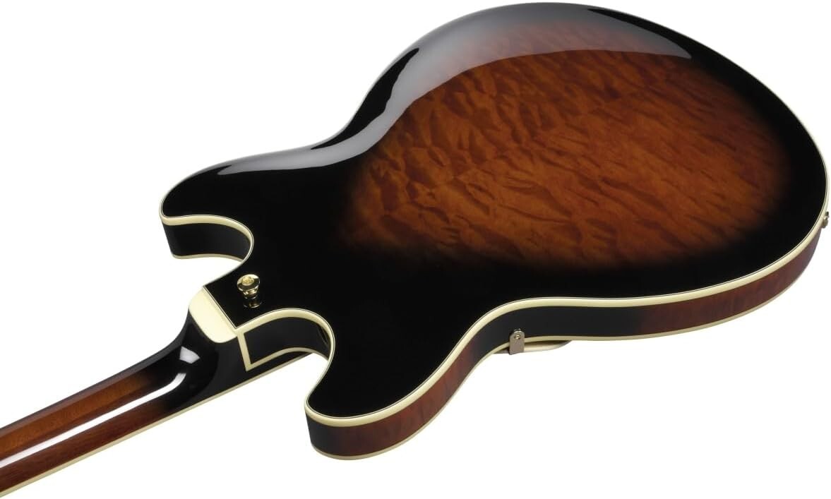 Ibanez/Artcore Expressionist AS93QMSP DBS (Dark Brown Sunburst) SPOT MODEL