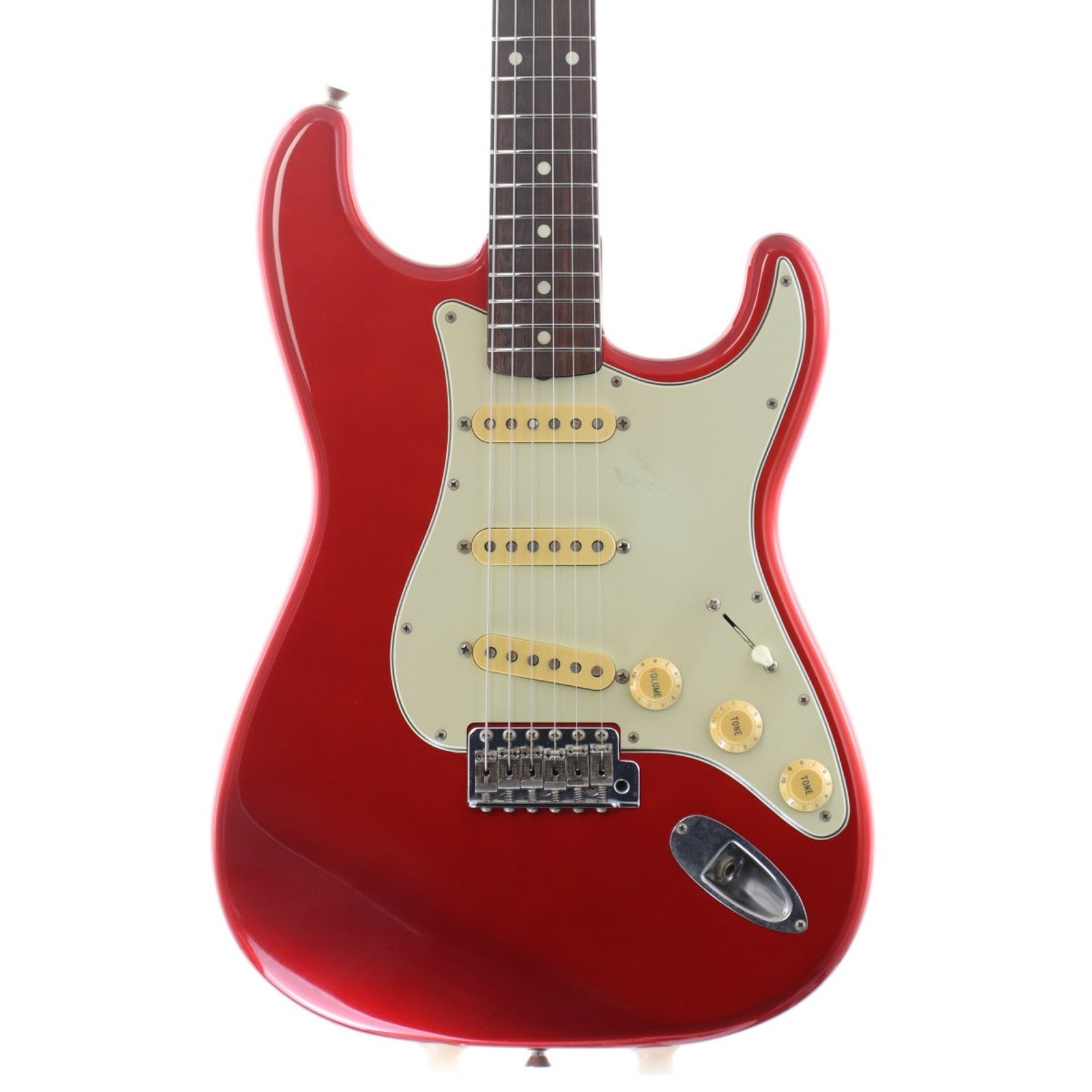 Fender Japan ST62-70TX Candy Apple Red Used 1997-2000 Alder Body w/Soft Case