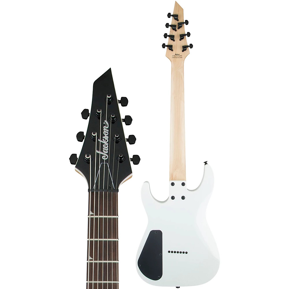 Jackson JS Dinky Arch Top JS327 DKA HT 7String Guitar Snow White Refurbished