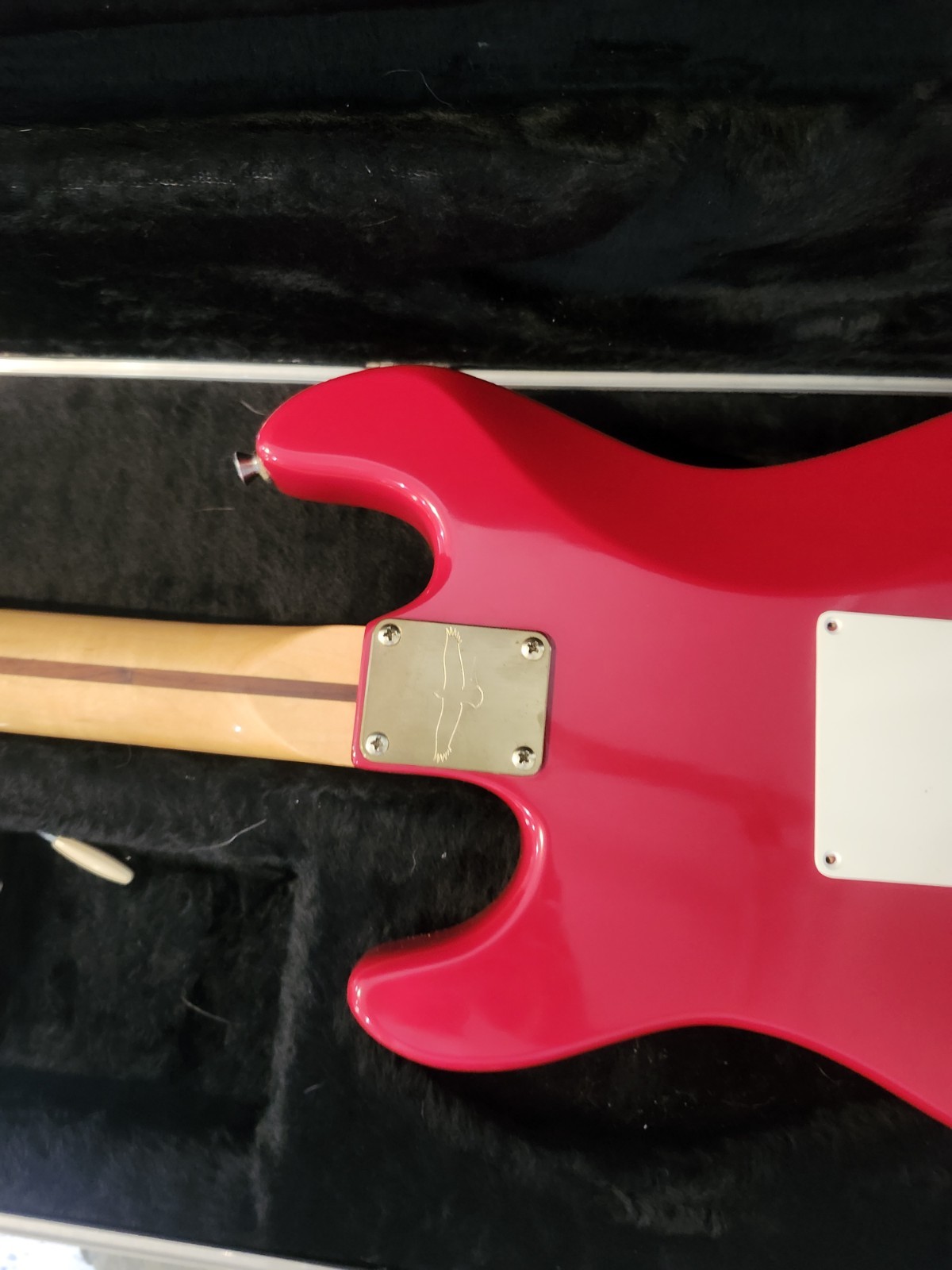 1990s Squier Bullet Stratocaster Electric Guitar with Hard Case