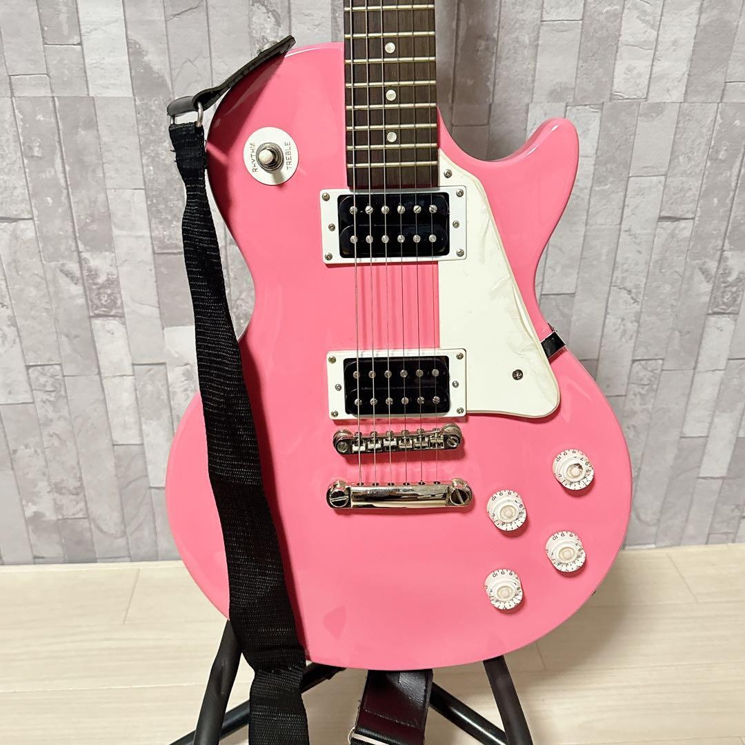 Rare Color Epiphone Les Paul 100 Pink Safe delivery from Japan