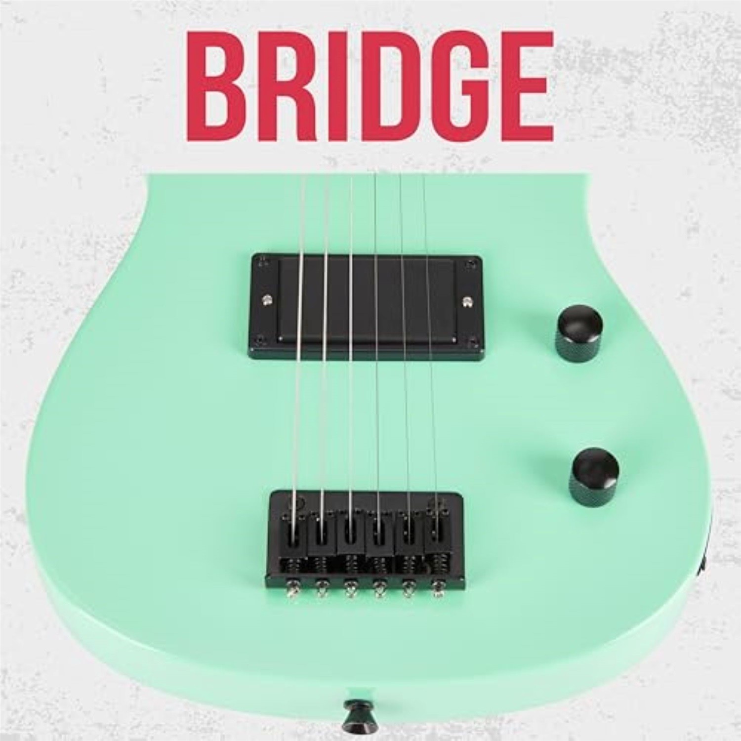 LyxPro CS 30in Electric Guitar Kit Amp Cable 6 Picks Guide Beginner Green