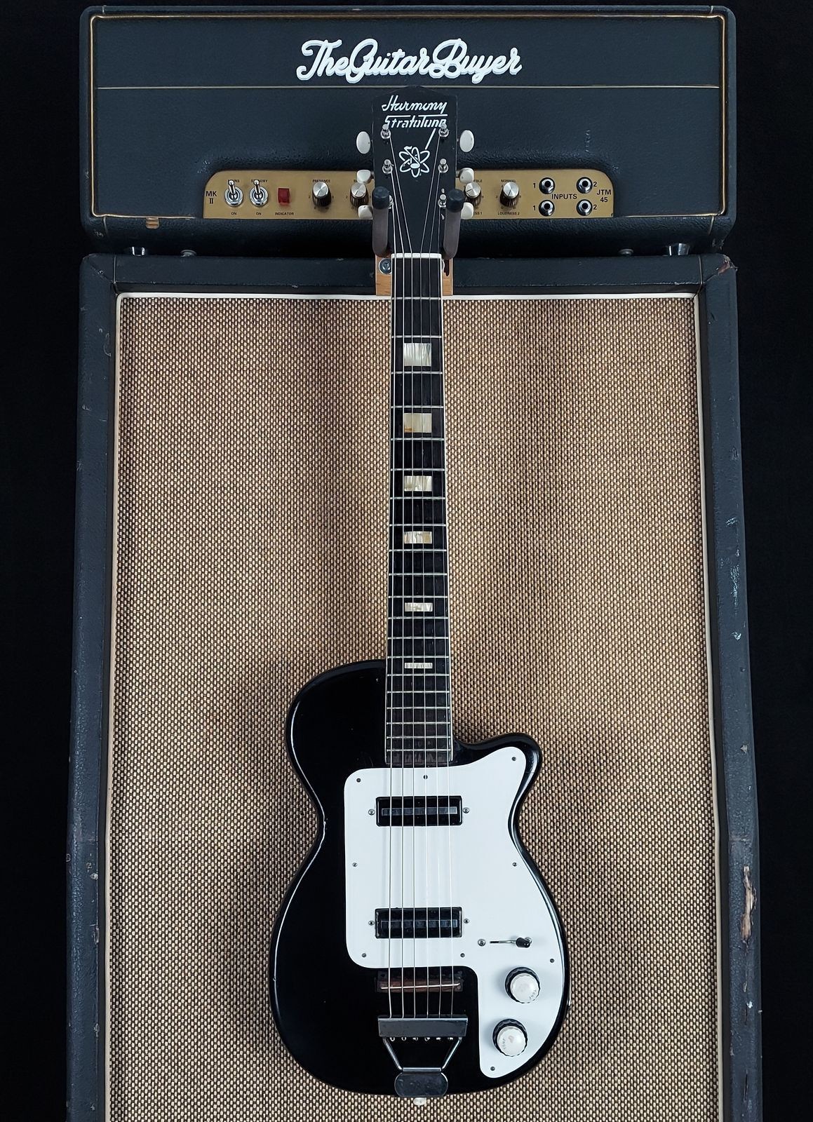 1950’s Harmony Stratotone Very cool instrument! (GB-19)