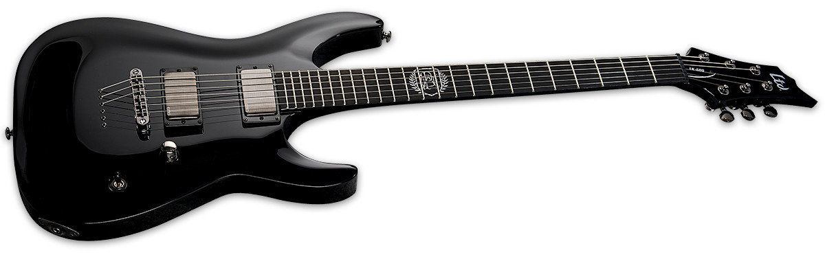 ESP LTD LK-600 Luke Kilpatrick Black Electric + Hard Case LK600 LK 600 – Korea!