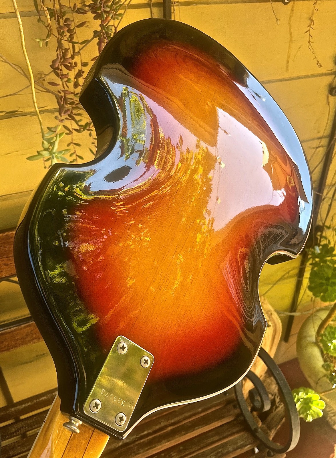 Vntg 1960’s VOX Astro IV Bass + Case Strap Case Candy USA SELLER Free Ship!! WOW