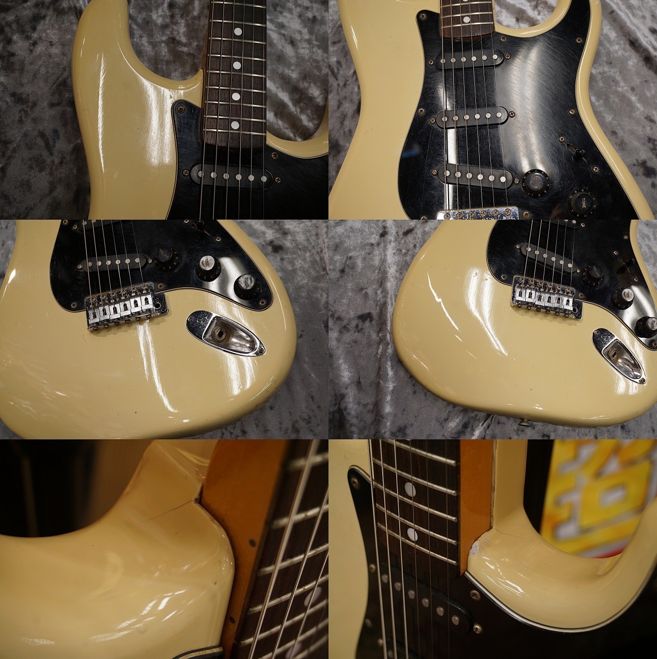 Tokai SS-36 Silver Star 1979 Vintage White Rosewood MIJ Guitar from Japan