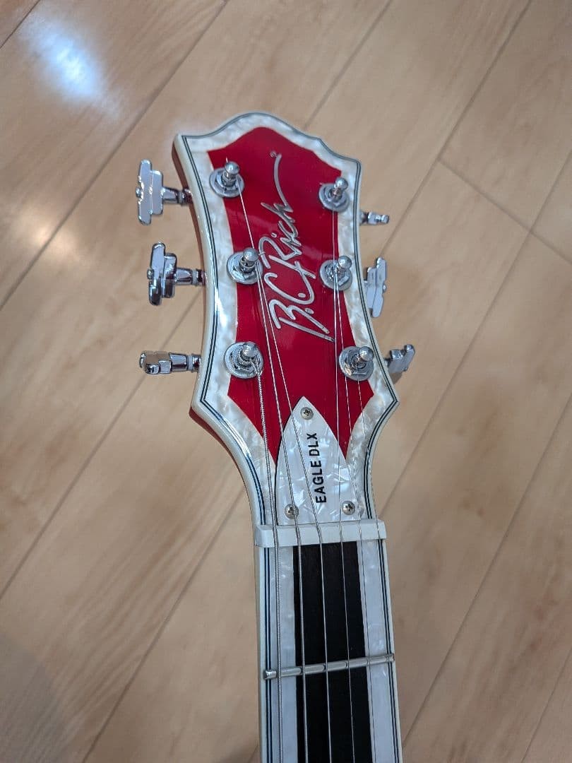 B.C. Rich Eagle DLX Electric Guitar Red