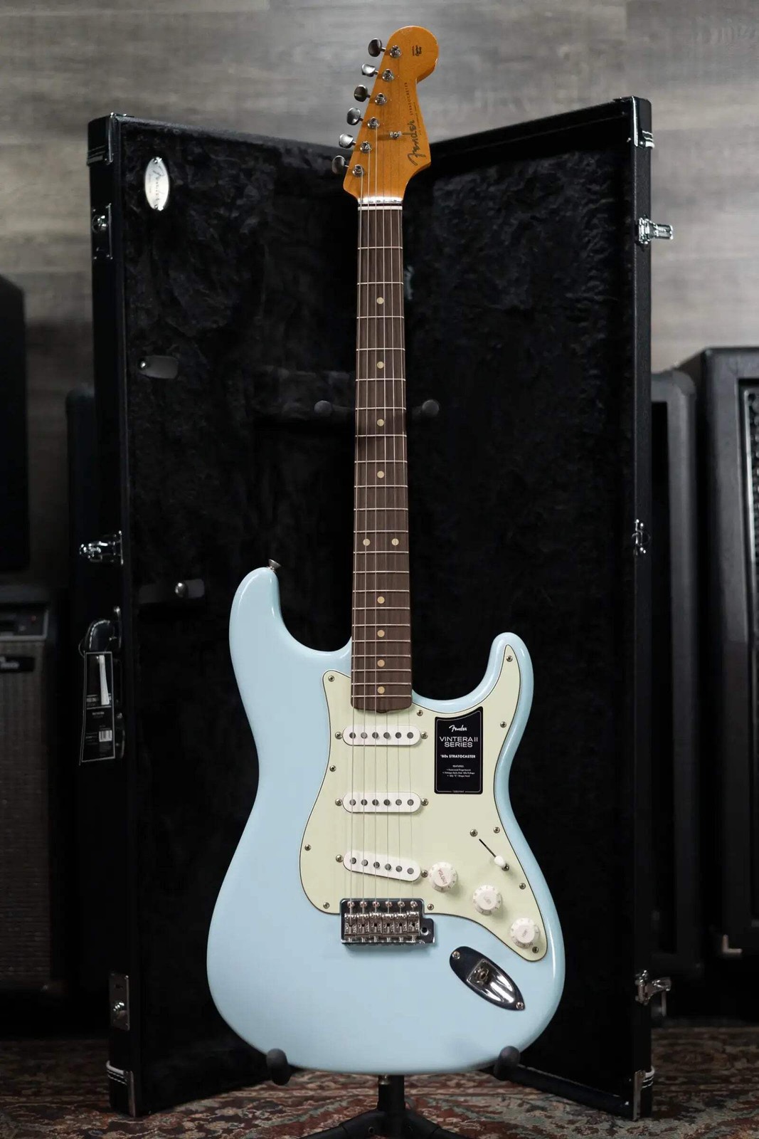 Fender Limited Edition Vintera II Road Worn ’60s Stratocaster Electric Guitar –