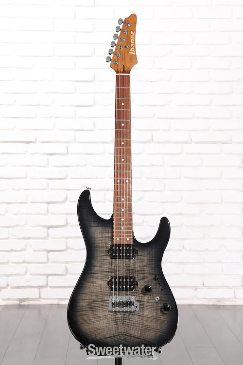 Ibanez Standard AZ24S1F Electric Guitar – Transparent Black Sunburst