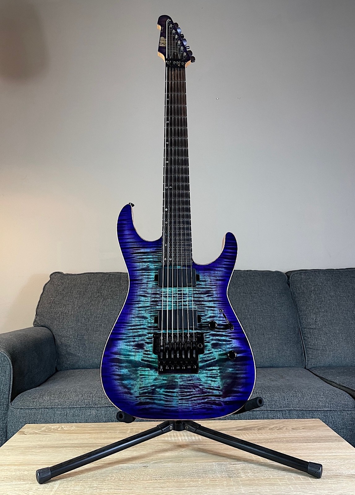 2023 ESP USA M-7 FR Purple Haze Sunburst