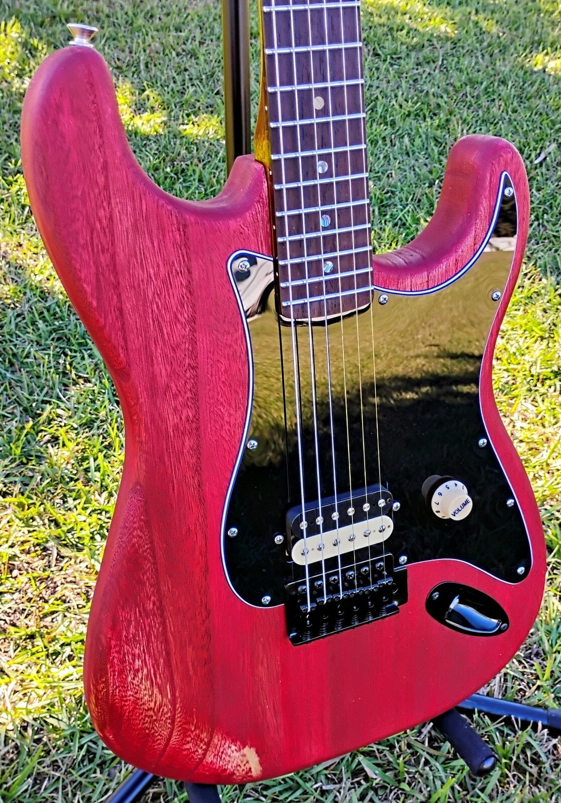 RICH Guitar Myrtle Beach DLX mojo S #039 Worn Barn Red Light Relic Electric…
