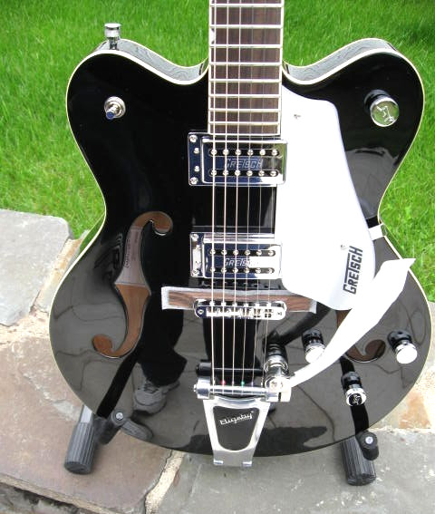 GRETSCH G5122DC DOUBLE CUTAWAY MINT BIGSBY B60 TAILPIECE W/BLACK-CASE 617-#12