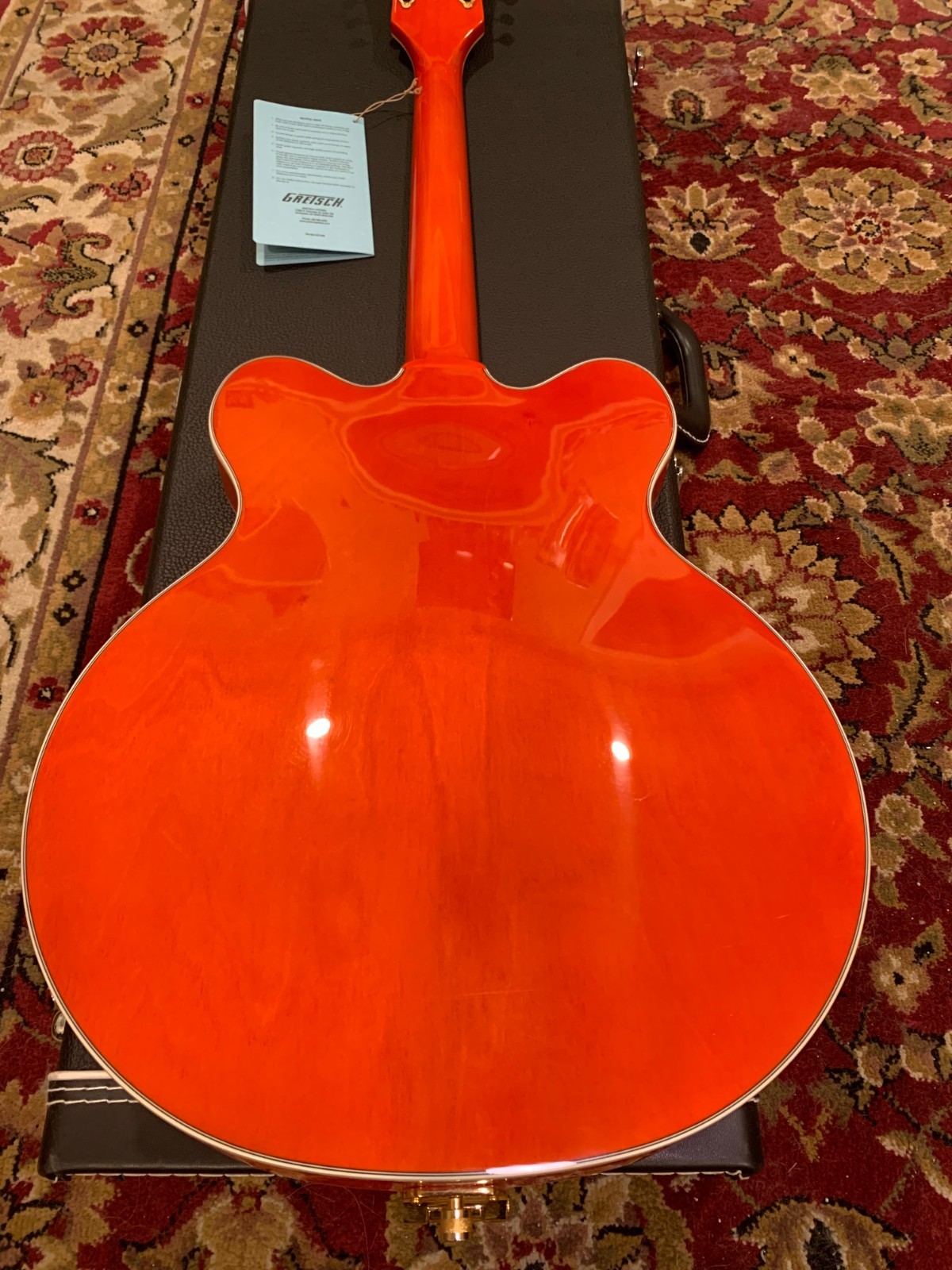 Gretsch G5422TG Electromatic Classic in Orange Stain w/ Bigsby B60 vibrato
