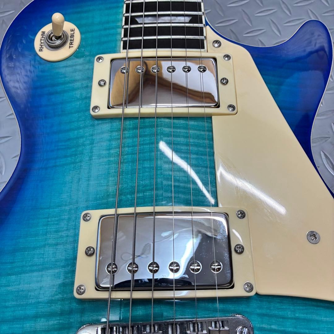 Blitz Les Paul BLP-450 see-through blue Safe packing!