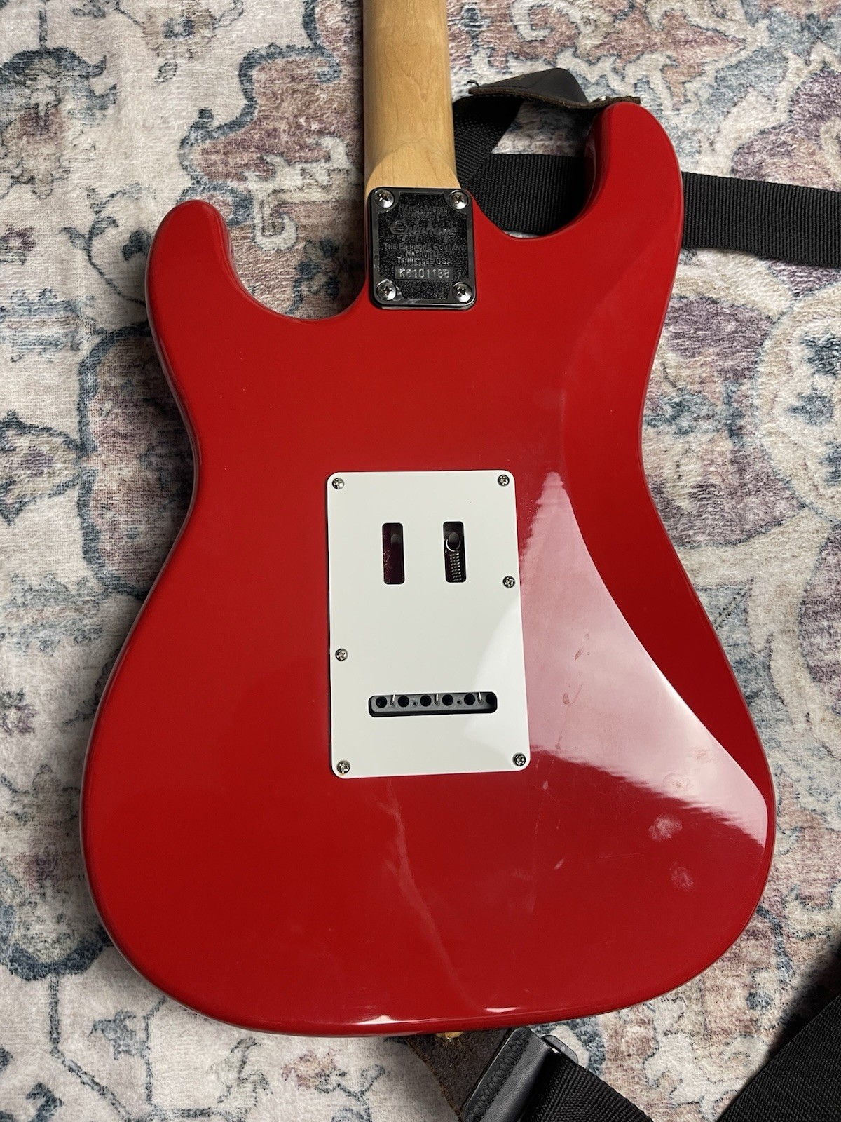 Vintage Epiphone Stratocaster S-series Apple Red White