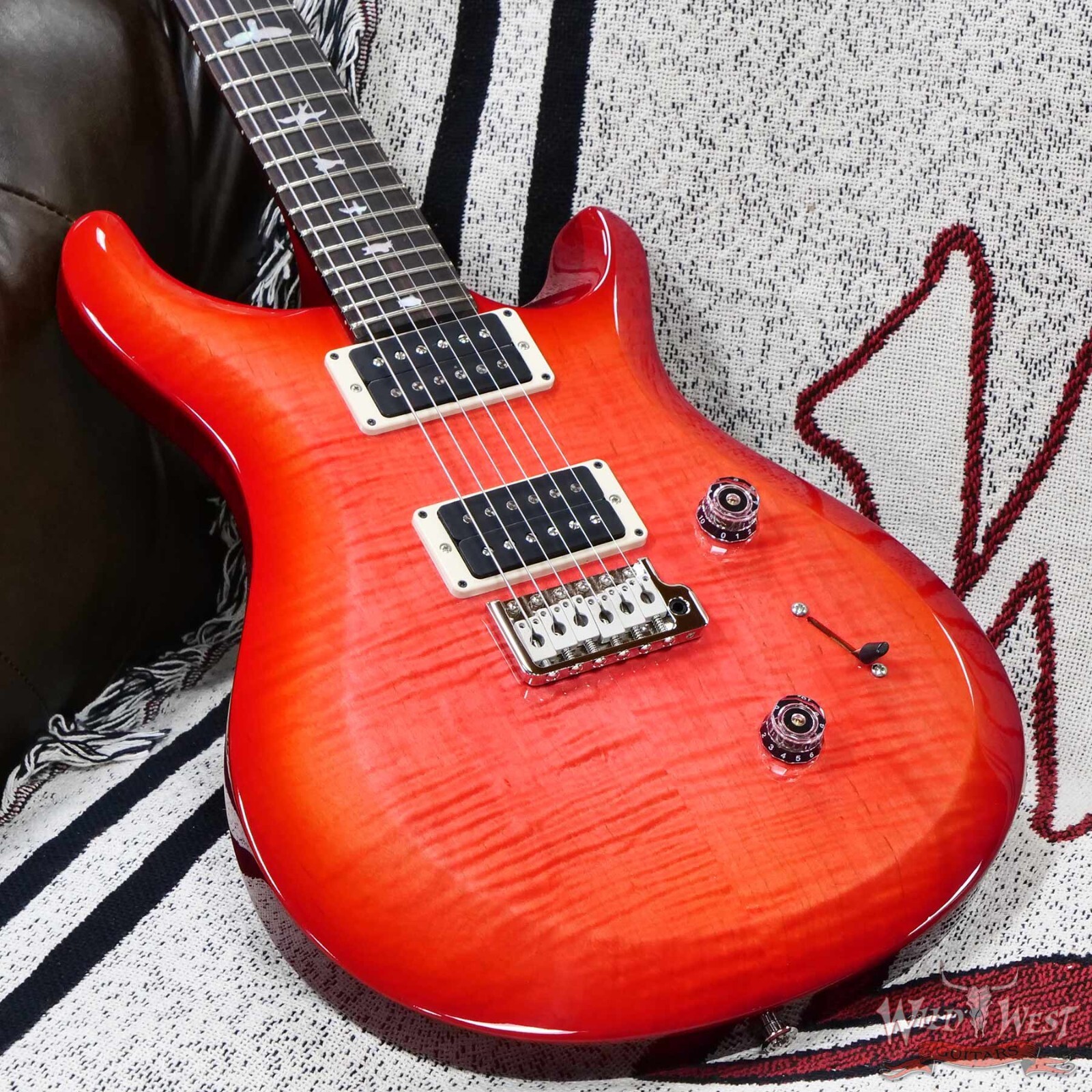 Paul Reed Smith PRS 10th Anniversary S2 Custom 24 Bonnie Pink Cherry Burst 7.70