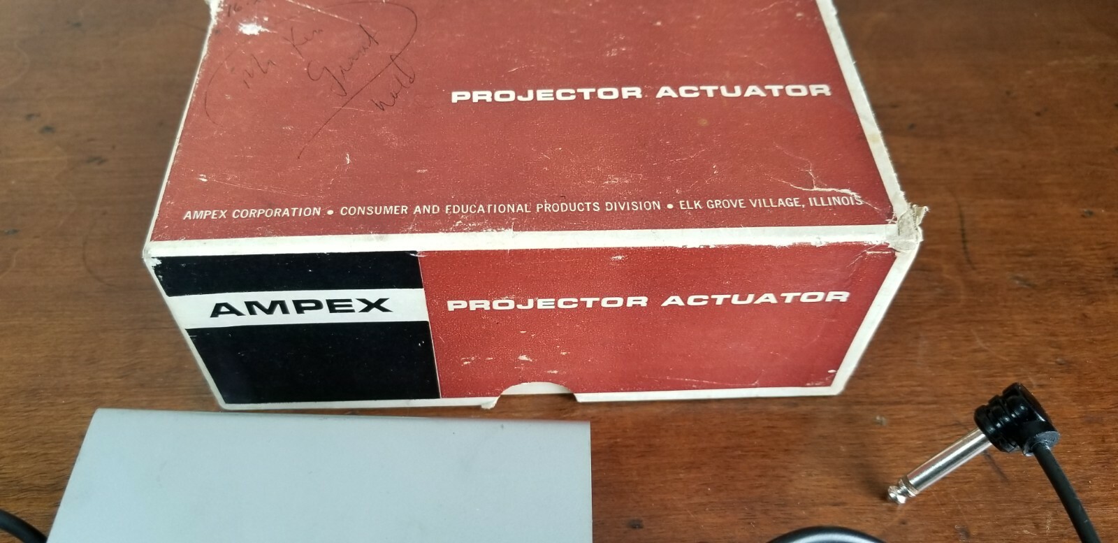 Ampex 100 Projector Actuator works Ampex 2000 series reel-to-reel Kodak carousel