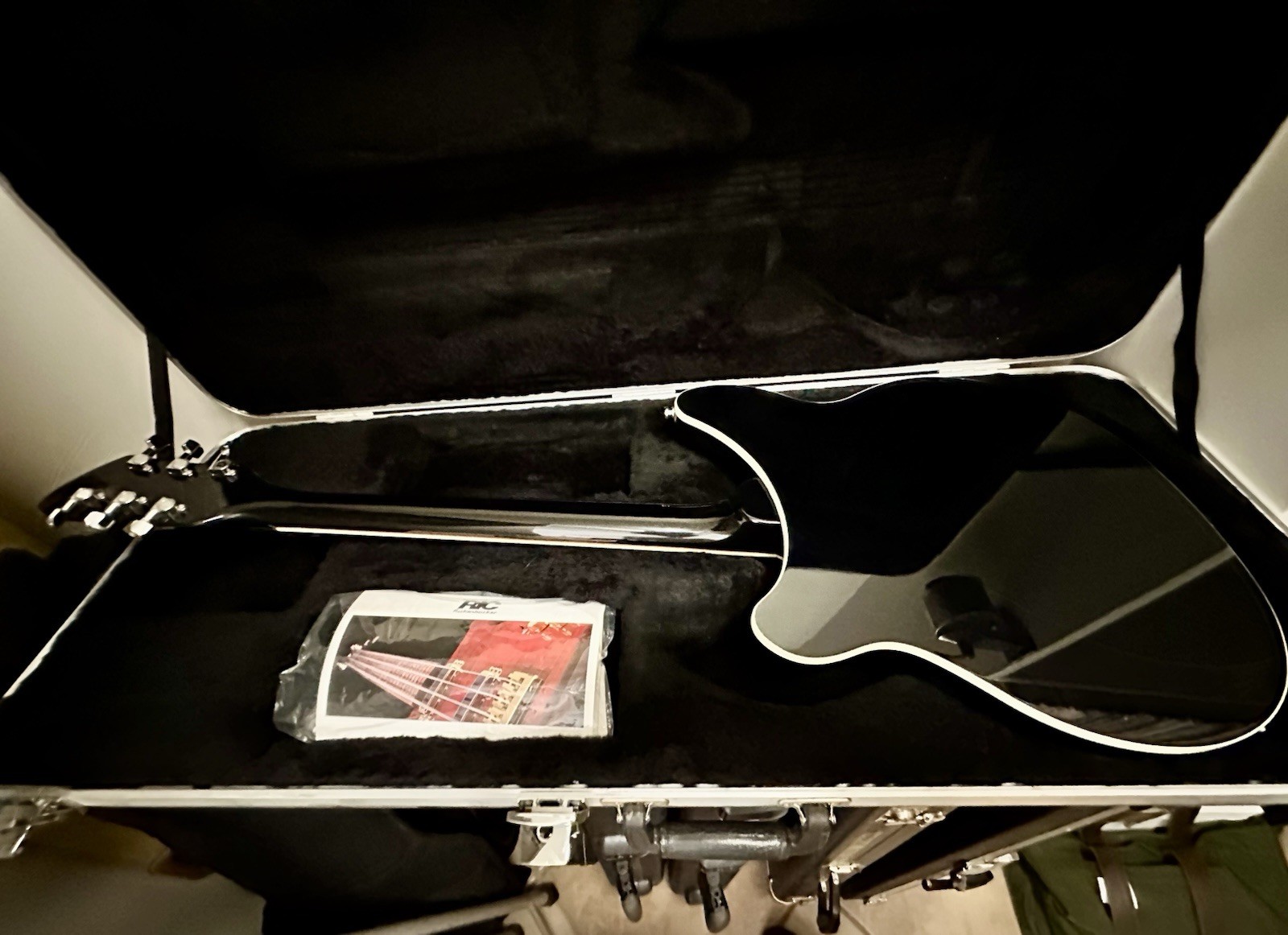 Mint 2012 Rickenbacker 360/6 Jetglo w/ OHSC, Played 10 hrs