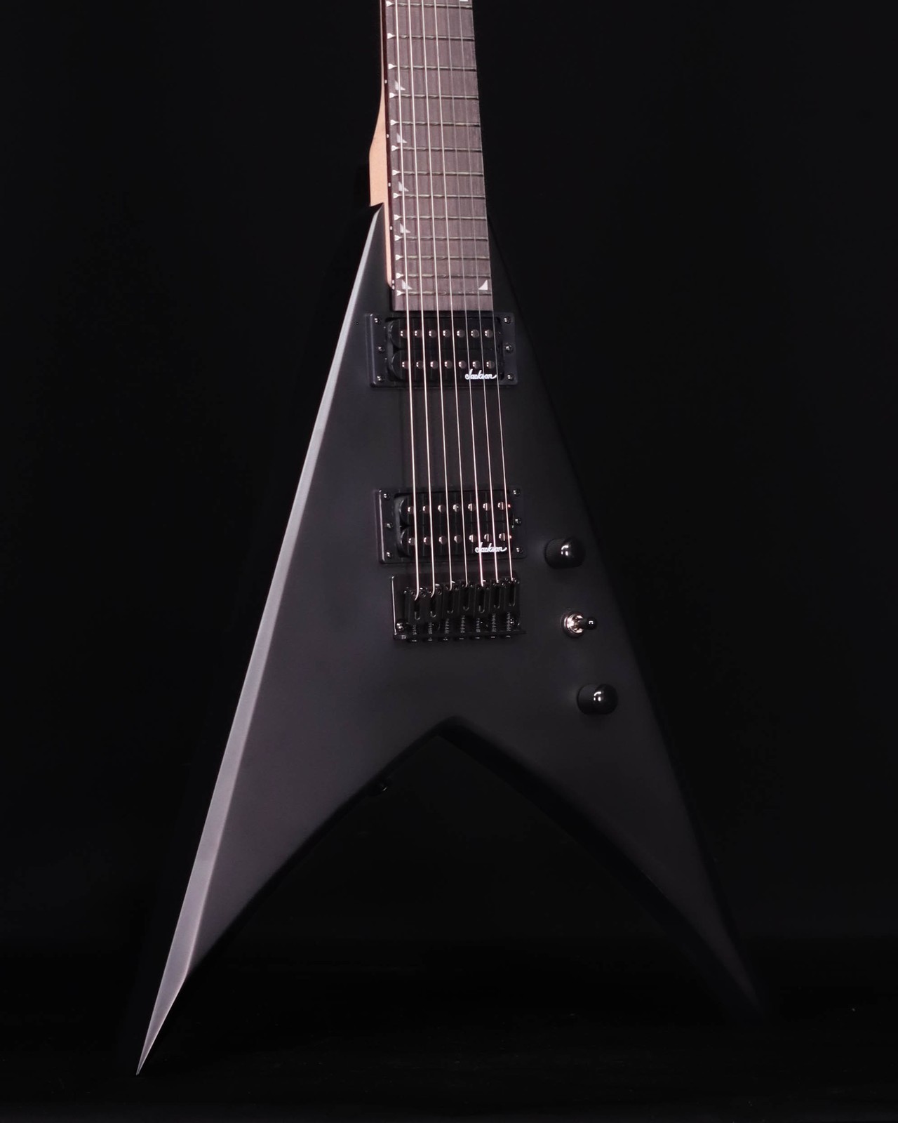 Jackson JS Series King V JS22-7 KV HT, Amaranth FB, Satin Black