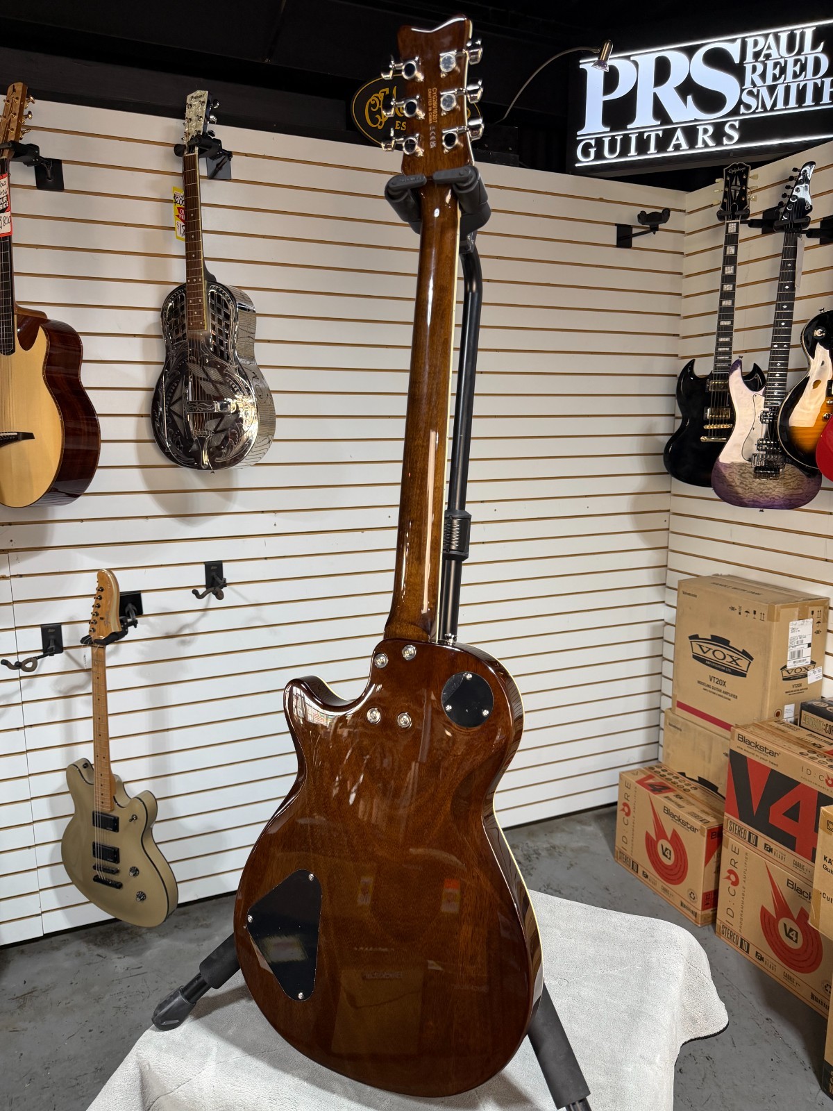 Gretsch Electromatic Jet Baritone – Imperial Stain Electric Guitar PLEK*D #207
