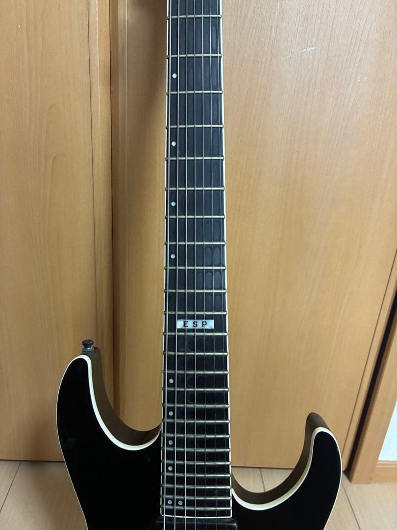 E-II M-II SEVEN NT BK Electric Guitar Black 7 String Excellent Used