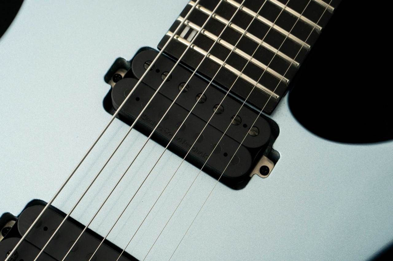 Edwards E-M-II-7 Ice Blue Metallic Electric Guitar Used