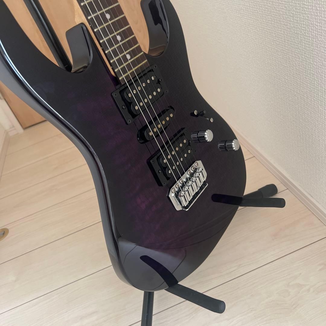 Ibanez GIO N427 Purple Quilt Top Electric Guitar Standard 6-String