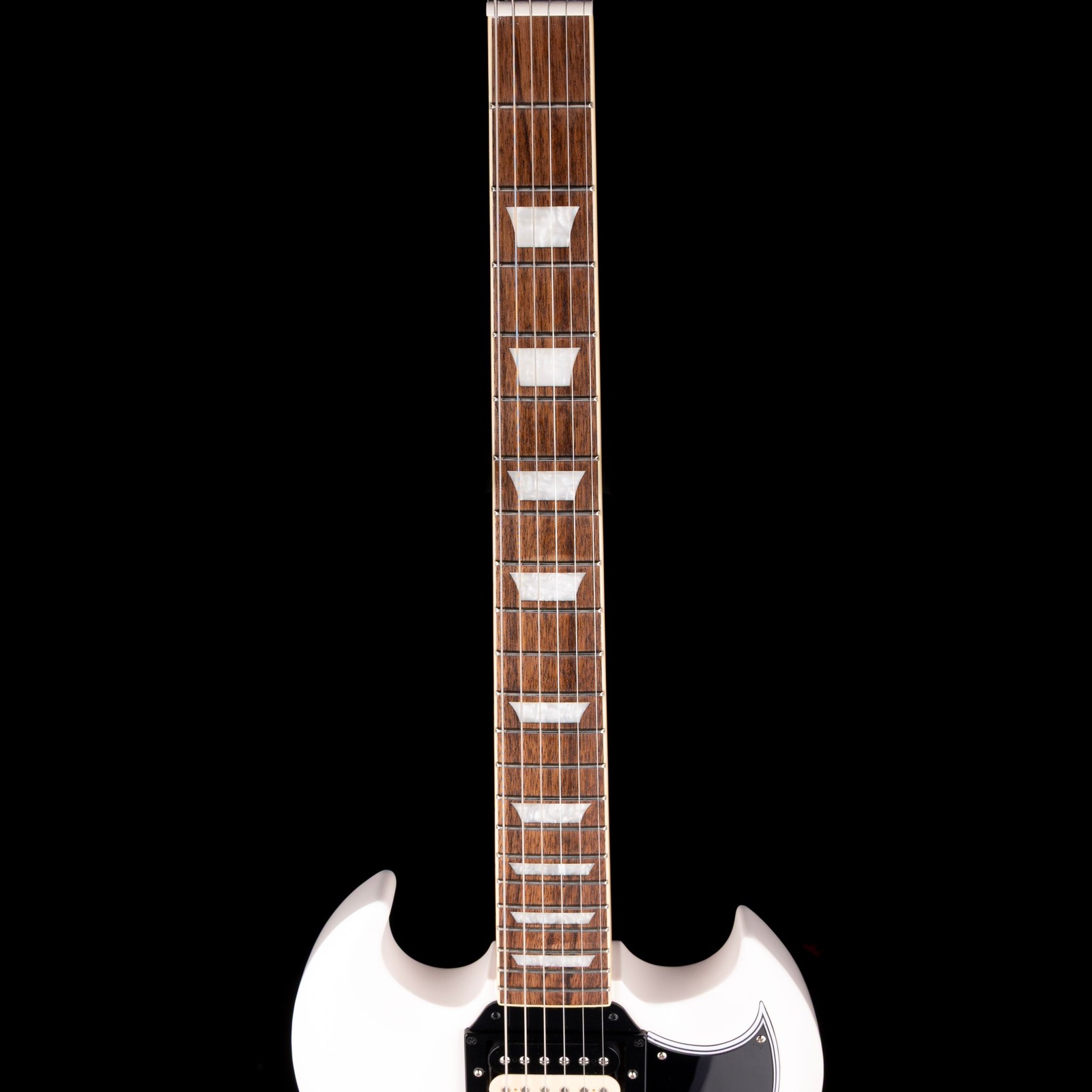 Pre Owned Epiphone 1961 Les Paul SG Standard Aged Classic White With OHSC – 2