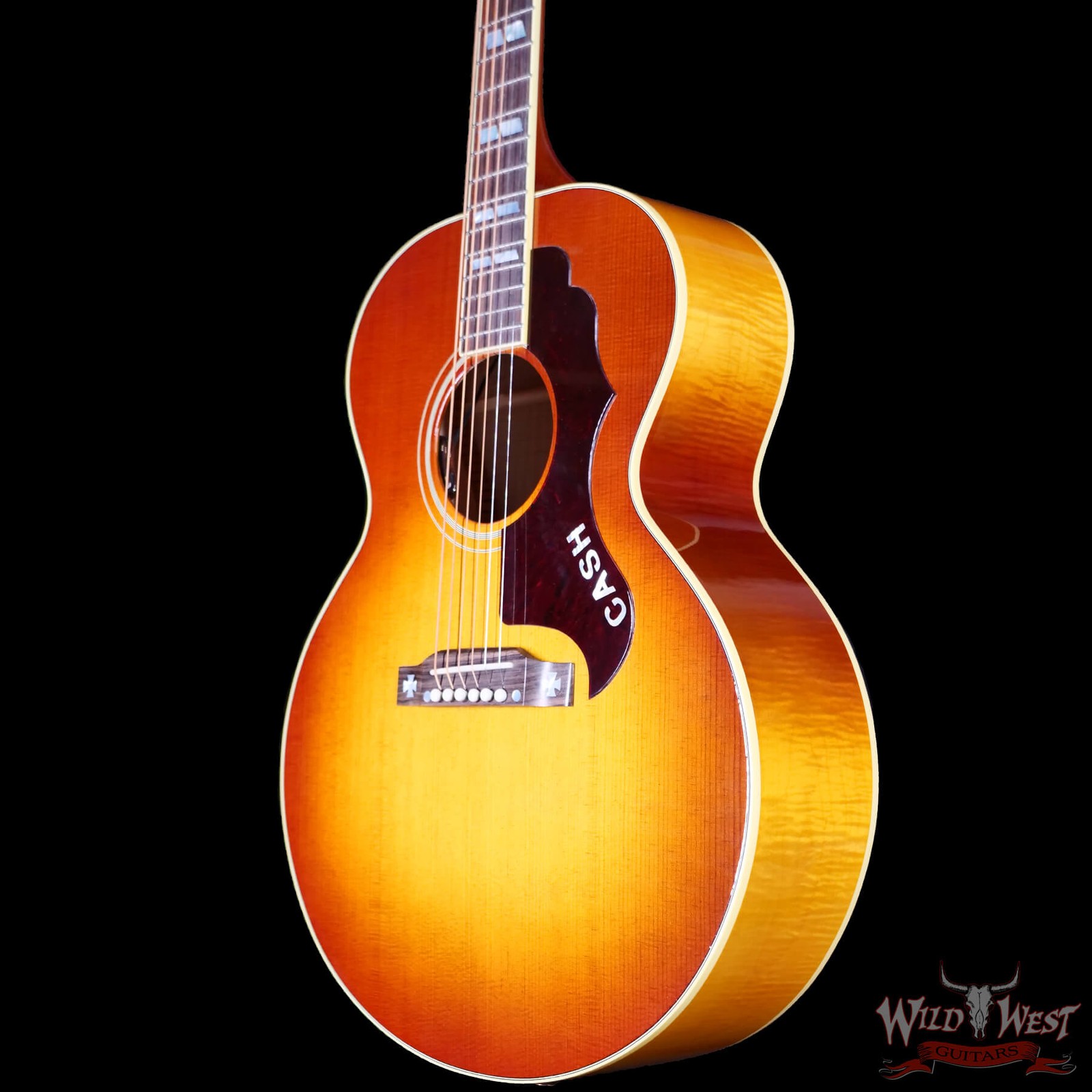 Gibson Custom Shop Rosanne Cash J-185 Heritage Cherry Sunburst 4.40 lbs
