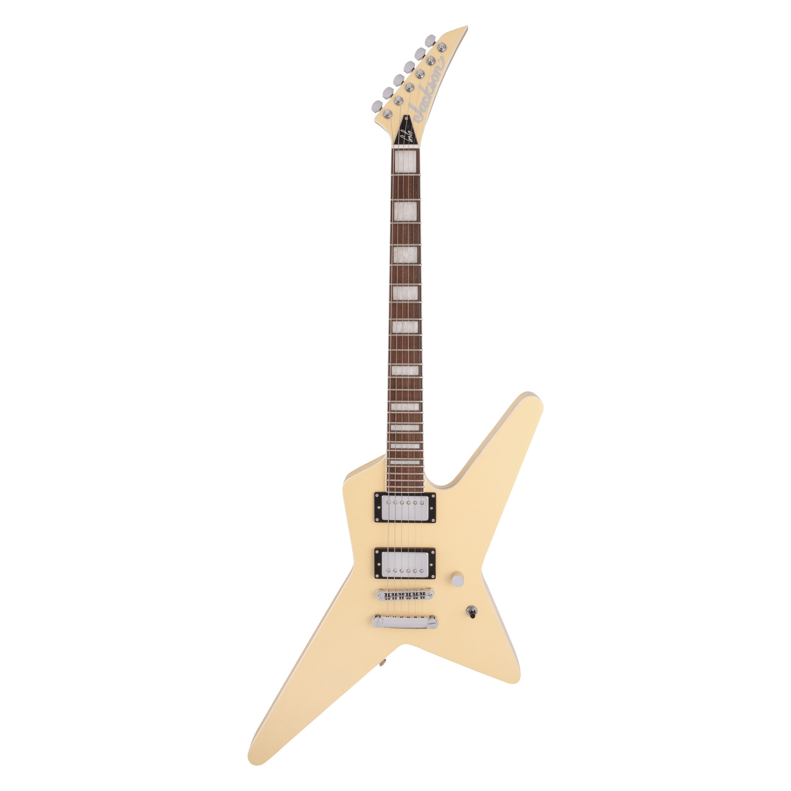 Used Jackson Pro Series Sig. Gus G. Star – Ivory w/ Pau Ferro FB