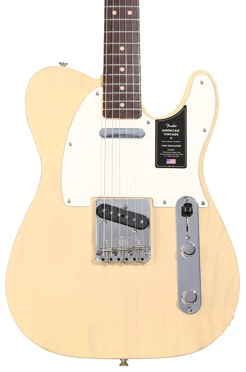 Fender American Vintage II 1963 Telecaster Electric Guitar – Vintage Blonde