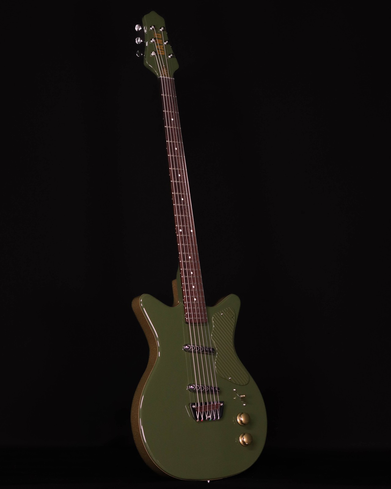 Danelectro Dan O. Cool Baritone Electric Guitar, Green
